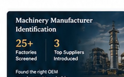 Verifying Whether a Supplier Is the Actual Manufacturer