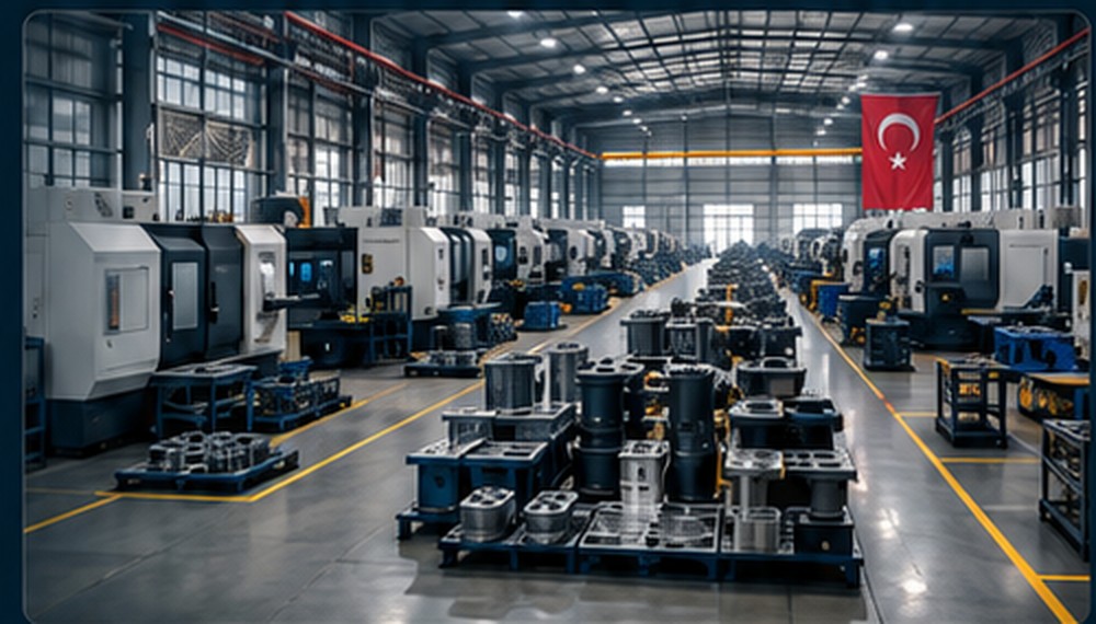 Industrial manufacturing facility representing sourcing in Turkey